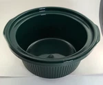 Rival Crockpot 3355 Ceramic Insert Qt Slow Cooker Dark Green. Fixed Price $17.50.