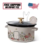 Beautiful 6 Qt Programmable Slow Cooker Wildflower Taupe By Drew Barrymore. Fixed Price $35.00.