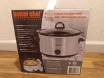 Better Chef 4 Quart Slow Cooker With Removable Stoneware Crock. Fixed Price $35.00.