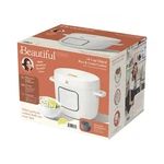 Beautiful - 14 Cup Cooked Electric Rice And Grain Cooker Evergood Ceramic White. Fixed Price $44.99.
