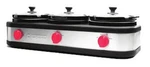 Chefman RJ15-125-TRO Triple Slow Cooker & Buffet Server. Fixed Price $52.00.