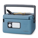 Presto 8QT Nomad Portable Electric Slow Cooker With Locking Lid, Blue (open Box). Fixed Price $112.69.