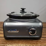 Crock Pot Hook Up Double Slow Cooker Oval 1QT Gray SCCPMD1-CH. Fixed Price $59.99.
