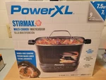 Power Xl Stirmax 7.5 Qt Multi-cooker With Auto Stir/shred Paddle W/ 9 Presets. Fixed Price $70.00.
