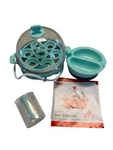 Dash Turquoise Rapid Egg Cooker 6 Capacity Auto Shut Off Model DE005AQ. Fixed Price $16.90.