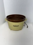 Vintage Rival Crock Pot Slow Cooker Stoneware 5 Quart Model 3300-2. Fixed Price $35.99.