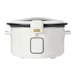 Beautiful 4 Qt Digital Slow Cooker With Hinged Locking Lid, White Icing. Fixed Price $38.96.