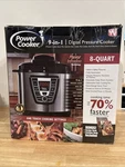 Power Cooker 8 Quart Pressure Model #WAL3 Multi Function New. Fixed Price $150.00.