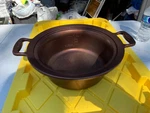 All Clad Slow Cooker SC03 Replacement Insert Copper Colored- Used. Fixed Price $35.00.