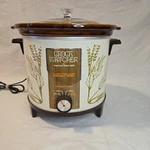 Vintage Hamilton Beach Crock Watcher Qt Slow Cooker 415-1 Herbs Tested Works. Fixed Price $34.87.