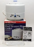 Hamilton Beach Coolwall Food Vegetable Steamer Rice Cooker 36500 Vintage Works. Fixed Price $34.95.