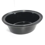 Crock-pot CPSCVC70LL-BP Quart Stoneware Oval Insert Bowl Black. Fixed Price $29.99.