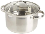 Norpro 4-QUART Steamer Cooker, 3 Piece Set, Stainless Steel Quarts, As Shown. Fixed Price $49.99.