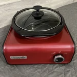 Crock-pot Hook Up SCCPMD2-R Modular Entertaining System Slow Cooker Red New. Fixed Price $41.64.