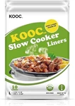 Kooc Slow Cooker Liners 13X21 Inch 10 Large Count, (fits 3-8.5QT). Fixed Price $9.80.
