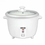 Better Chef IM-400 8-CUP (16-CUPS Cooked) Automatic Rice Cooker In White. Fixed Price $34.21.