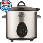 Brentwood SC-130S 3-QUART Stainless Steel Slow Cooker Kitchen Appliance. Fixed Price $50.24.