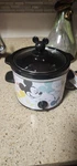 Disney Mickey Mouse 2 Quart Slow Cooker Crock Pot With Removable Stoneware. Fixed Price $30.00.