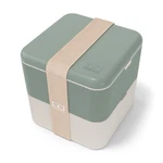 Monbento - Large Box Mb Square Natural With Compartments Leakproof Lu.... Fixed Price $71.88.