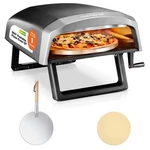Nutrichef 360 Portable Pizza Oven-suitable For Outdoor & Indoor Use (black). Fixed Price $251.99.