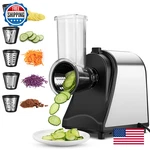 Homdox 250W Electric Cheese Grater Slicer Shredder Salad Maker. Fixed Price $77.57.