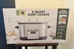 Original Greenpan 6 Quart Slow Cooker Nonstick Ceramic New. Fixed Price $159.99.