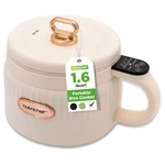 Nutrichef 1.6 Qt Portable Electric Rice Cooker & Lunch Maker White. Fixed Price $61.55.