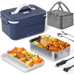 Akhia Heated Lunch Food Warmer, 100W Fast Electric Box, 1.8L Portable. Fixed Price $46.27.