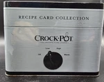 Sunbeam Crock Pot Recipe Collection Cards Tin Box-complete. Fixed Price $7.99.