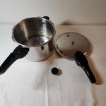 Presto 409A Pressure Cooker 6-QUART Stainless Steel Model 0136203. Fixed Price $34.99.