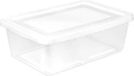 30 Pack Storage Box, 12 Quart Stackable Tote, Clear Plastic Container With Secur. Fixed Price $132.85.