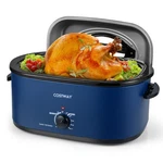 Costway 22QT Electric Roaster Oven Turkey With Visible And Self-basting. Fixed Price $154.09.