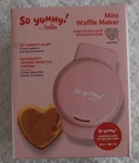 So Yummy! By Bella Mini Waffle Maker Heart New Target Exclusive. Fixed Price $8.00.