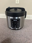 Aroma 20-CUP Professional Rice Plus Digital Multicooker Tested/working. Fixed Price $38.00.