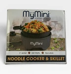 Mymini Noodle Cooker Skillet 5 Inch Non-stick 260W Portable Black Multi. Fixed Price $19.83.