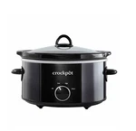 Crock-pot 4-QUART Classic Slow Cooker, Black. Fixed Price $22.50.