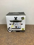 Disney Mickey Mouse 90 Years 2 Quart Slow Cooker Crock Pot W/removable Stoneware. Fixed Price $25.00.