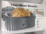 Hamilton Beach 32210 Black 20 Quart Electric Roaster Oven. Fixed Price $89.00.