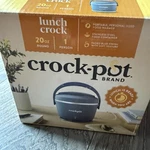 Niob Crockpot Lunch On-the-go Personal Food Warmer Blue. Fixed Price $28.45.
