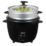 Better Chef 5 Cup Rice Cooker W Food Steamer Attachment. Fixed Price $68.18.
