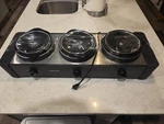 Crock-pot Trio SCLBC300-BS Stainless Steel 3X1.5QT Slow Cooker Container. Fixed Price $65.00.