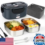 Ixiie 80W Electric Lunch Box Food Warmer 12V/24V/110V Portable Heated Meal. Fixed Price $46.96.