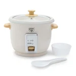 Greenlife 3 Cup Non Stick Electric Rice Cooker, Cream. Fixed Price $47.84.