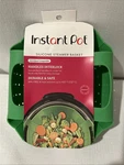 New Instant Pot Silicone Steamer Basket Green 6/8 Qt Compatible Nwt. Fixed Price $7.00.