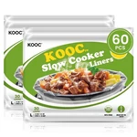 Slow Cooker Liners 13X21 Inch 60 Count Large Size Disposable Plastic Bags Pot.... Fixed Price $46.79.