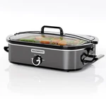 New Magnifique 4-QUART Slow Cooker With Casserole Manual Warm Setting Per.... Fixed Price $108.12.