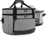 Yorepek 2 Layer Slow Cooker Carrier, Compatible With 6, 7, 8 Quart Crock-pot, In. Fixed Price $31.61.