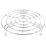 Upkoch Stainless Steel Rack Round Cooling Food Vegetable Steamer.... Fixed Price $22.14.