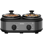 Sunvivipro 2*1.25 Quarts Dual Slow Cooker, Buffet Server & Warmer W/2 Removable. Fixed Price $67.33.