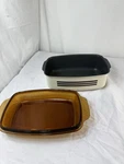 West Bend Vintage Slow Cooker 4 Qt Replacement Pot Pan Amber Glass Lid Freship. Fixed Price $40.99.